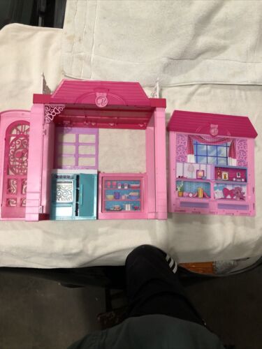 Huge Barbie Lot Glam Vacation House, With Miscellaneous Pieces, Incomplete!