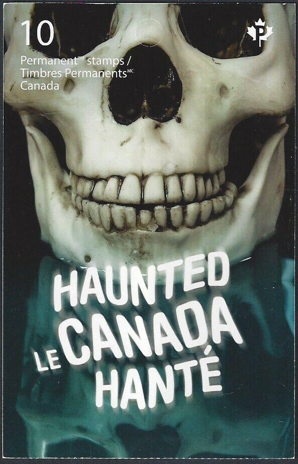 Canada   Bk 652     Haunted Canada   Brand New  2016  Pristine  Booklet Issue