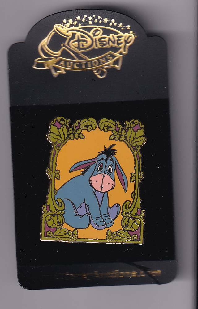Eeyore In Frame Disney Auctions  Limited Edition  Of 500 Authentic Disney Pin