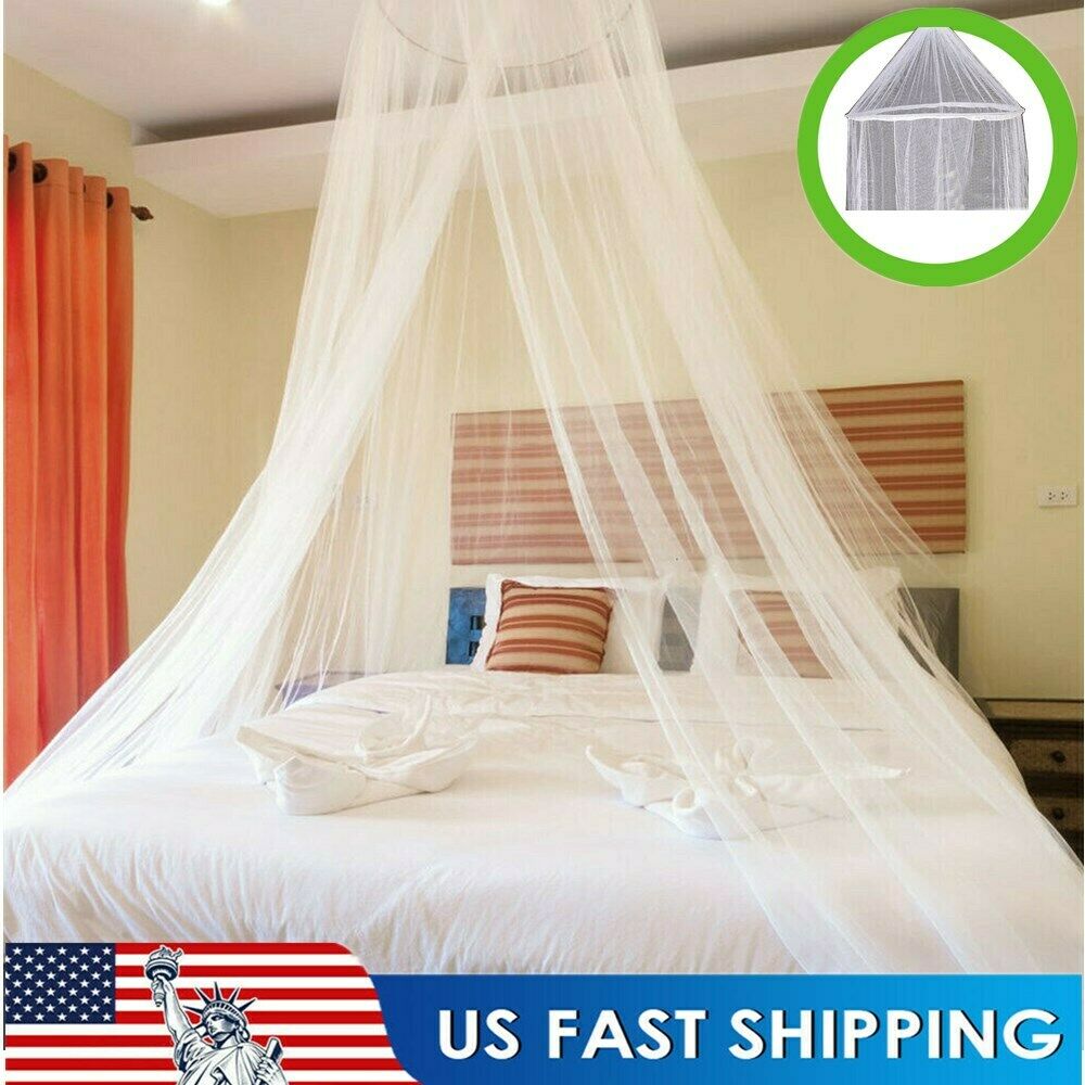 Mosquito Net Bed Queen Size Home Bedding Lace Canopy Netting Netting+hanging Kit