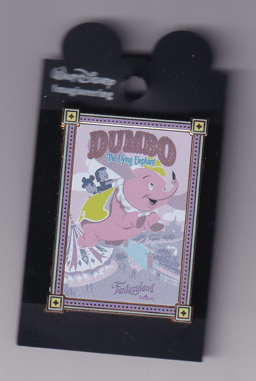 Dumbo Disneyland  Hongkong Disney  Imagining Authentic Disney Pin  On Card