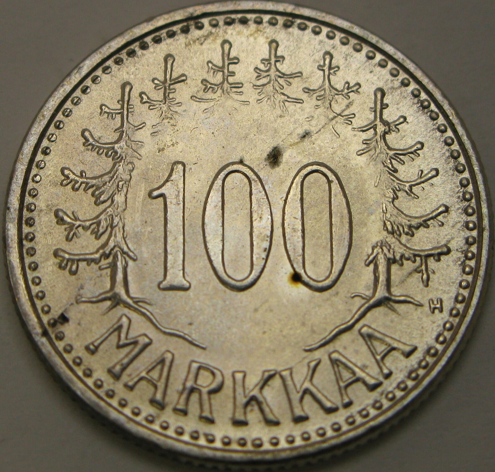 Finland 100 Markkaa 1956h - Silver .500 - Aunc - 1708 ¤