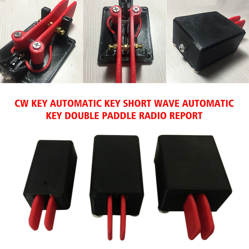 Cw Key Automatic Key Short Wave Automatic Key Double Paddle Radio Report New